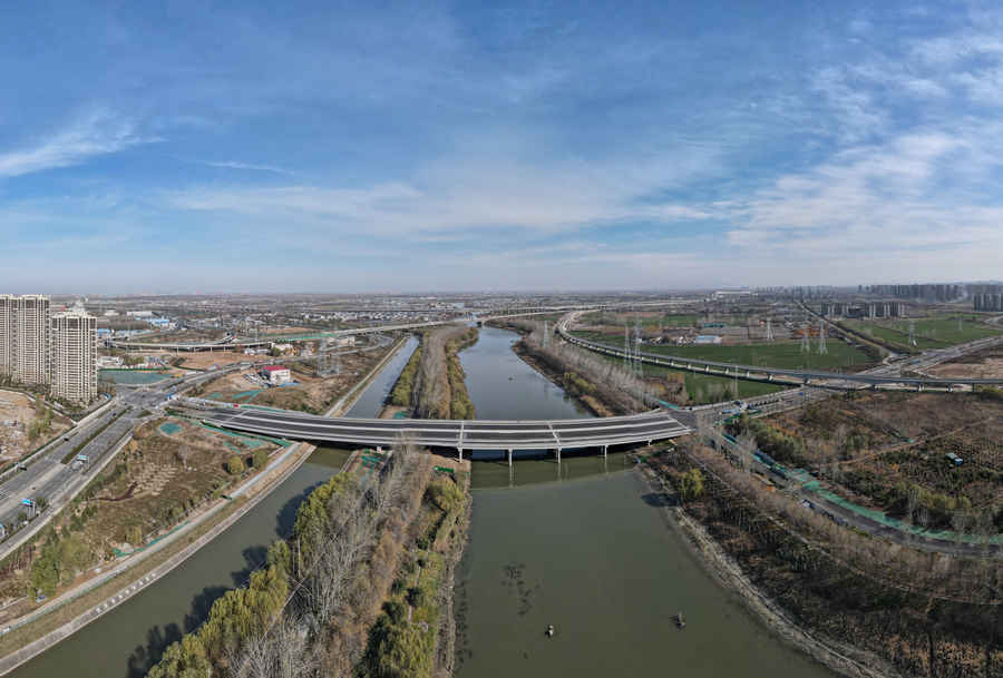 奥体中戮隅小清河桥梁工程