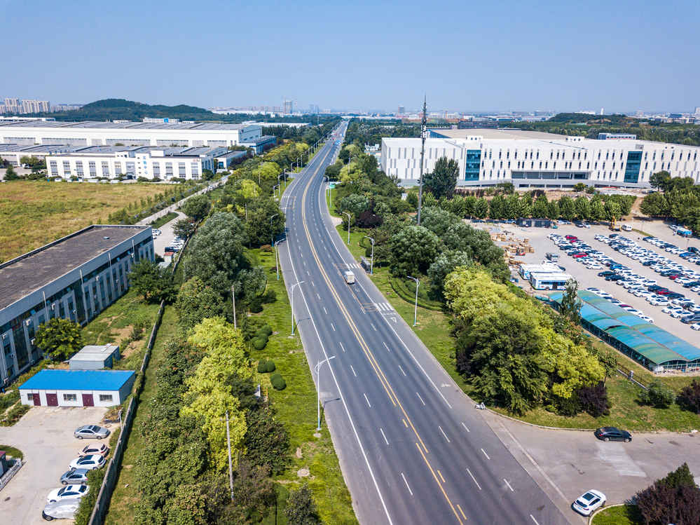 济南高新区大正途刷新工程