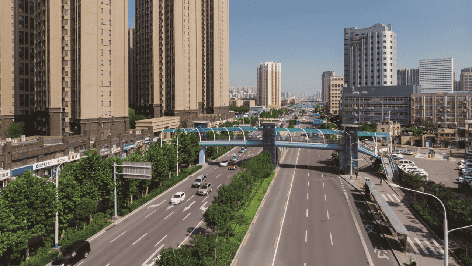 济南市纬十二路蹊径工程